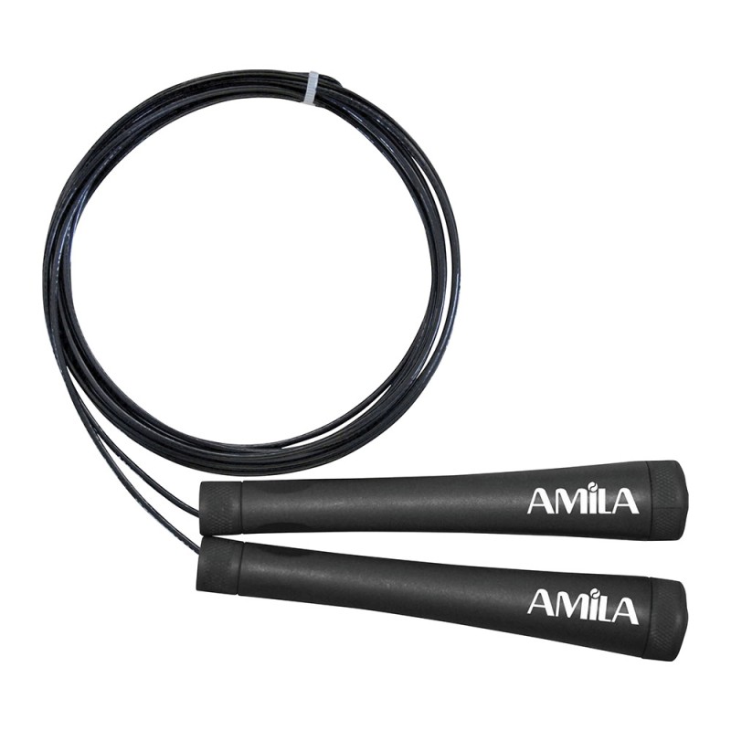 Σχοινάκι με συρματόσχοινο High-Speed Jump Rope Amila 84576