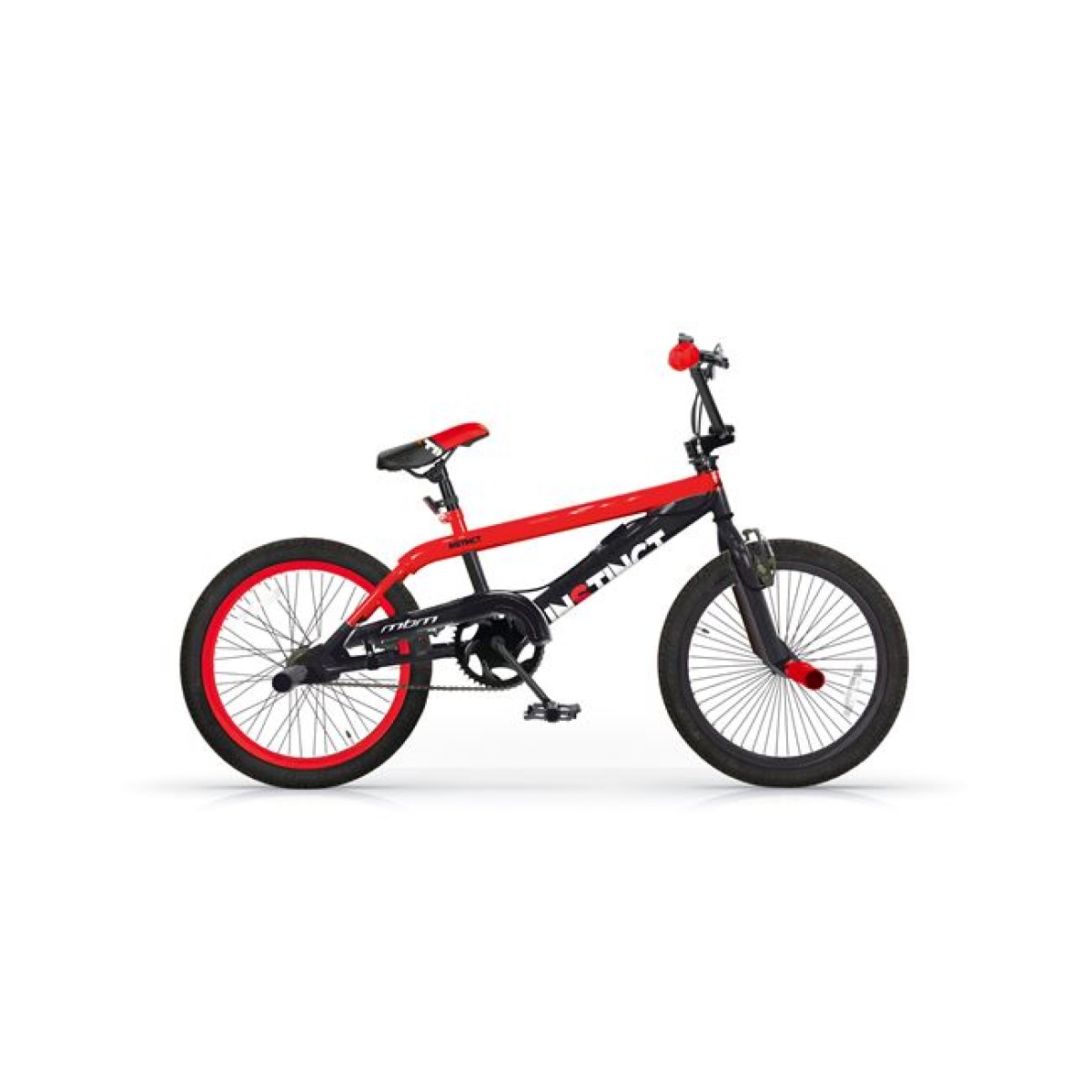 ΠΟΔΗΛΑΤΟ MBM INSTINCT BMX 20'' ΜΑΥΡΟ ΚΟΚΚΙΝΟ