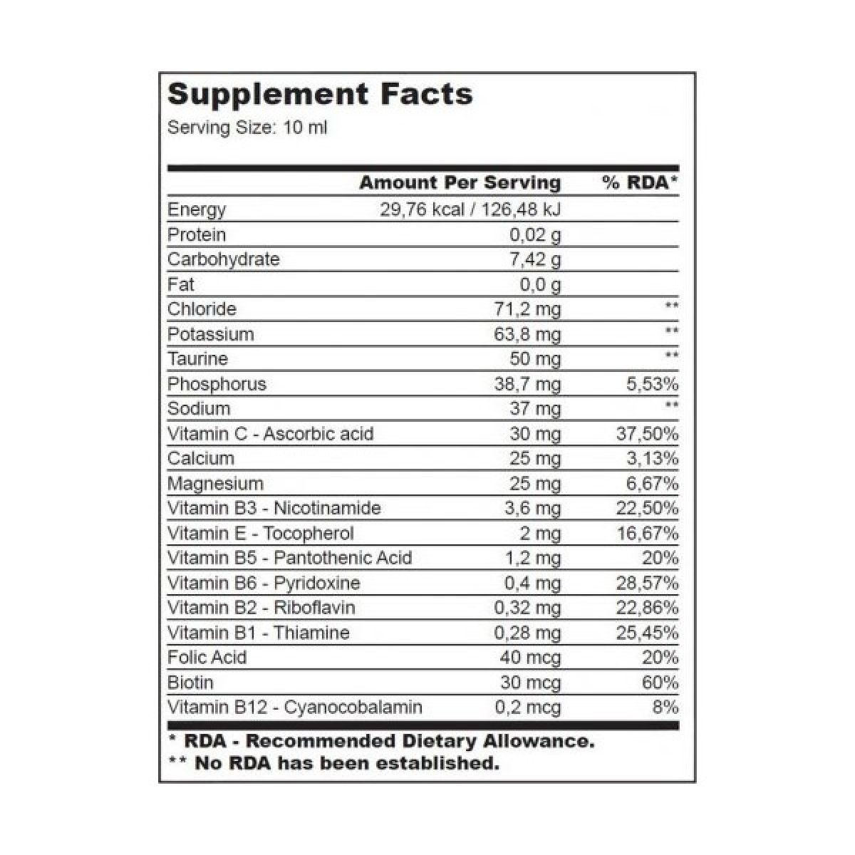 MULTI HYPOTONIC DRINK 1000ml (Biotech Usa)