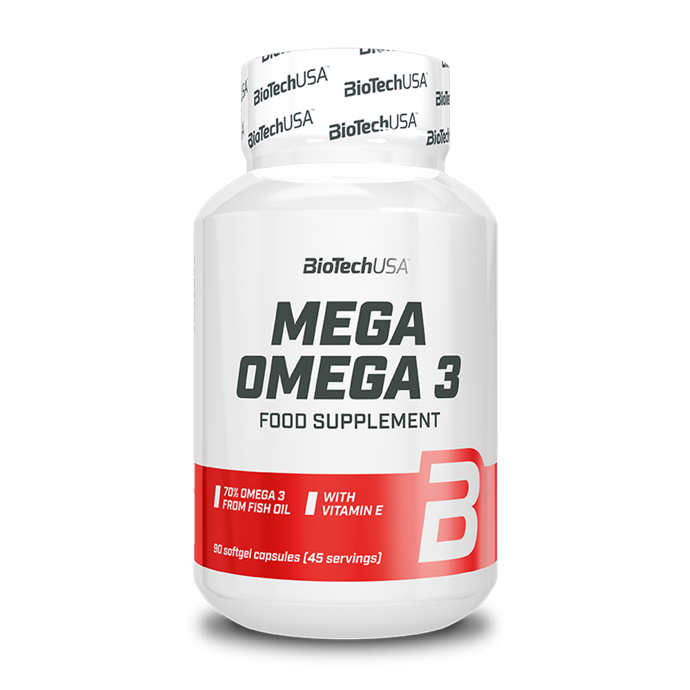 Mega Omega 3 90 softgels (BiotechUSA)