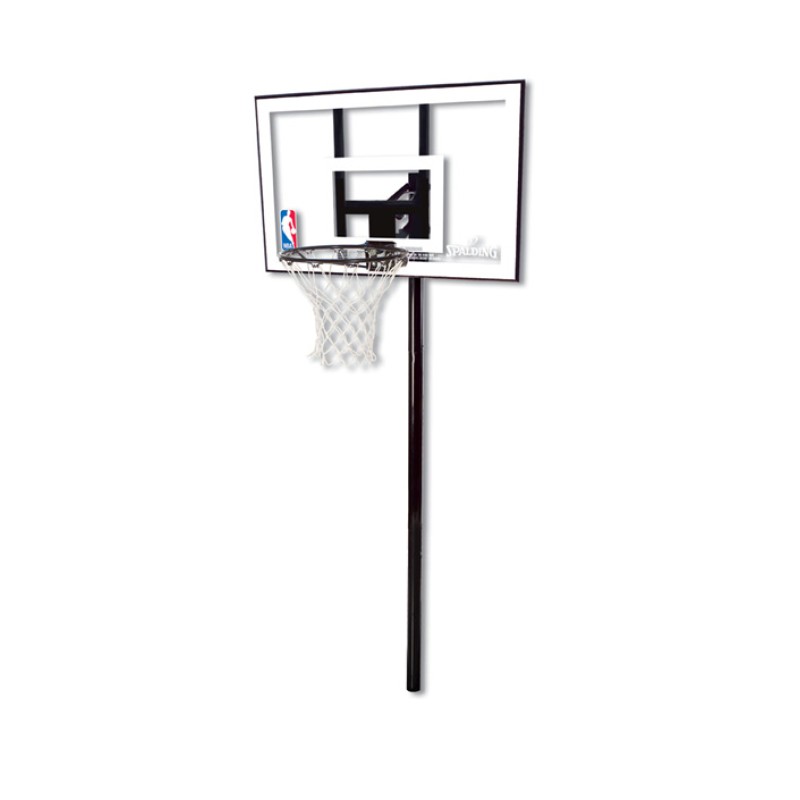 Φορητή Μπασκέτα 44" Spalding NBA Silver In Ground 88596cn