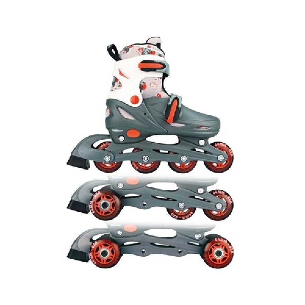 Πατίνια Inline Quads Roller Skate Junior ρυθμιζόμενα Nijdam 52QM