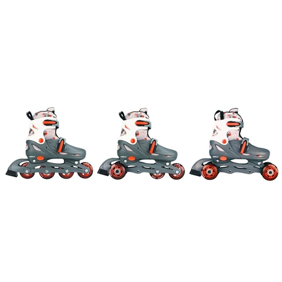 Πατίνια Inline Quads Roller Skate Junior ρυθμιζόμενα Nijdam 52QM