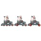 Πατίνια Inline Quads Roller Skate Junior ρυθμιζόμενα Nijdam 52QM