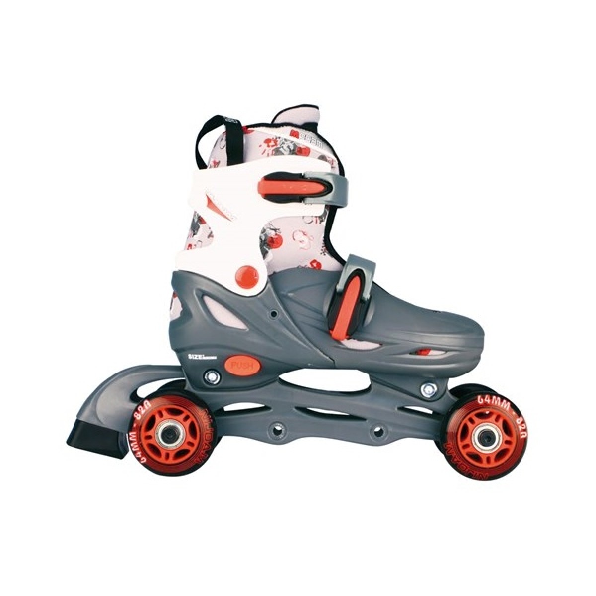 Πατίνια Inline Quads Roller Skate Junior ρυθμιζόμενα Nijdam 52QM