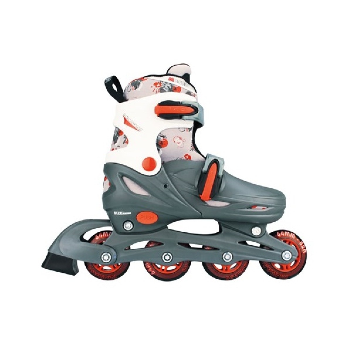 Πατίνια Inline Quads Roller Skate Junior ρυθμιζόμενα Nijdam 52QM