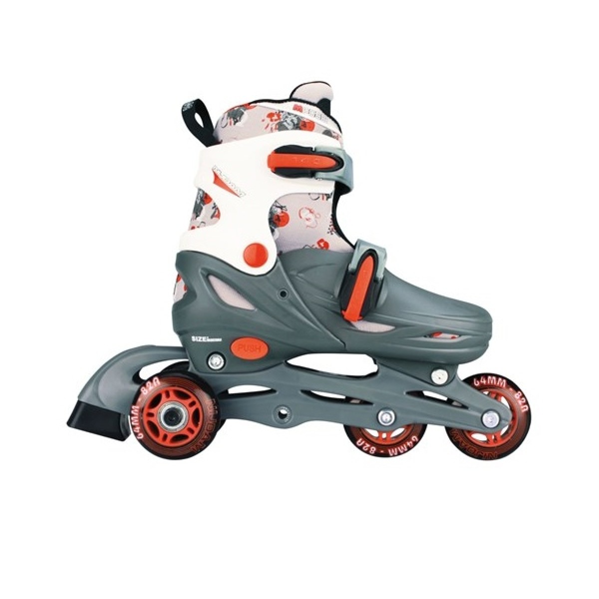 Πατίνια Inline Quads Roller Skate Junior ρυθμιζόμενα Nijdam 52QM