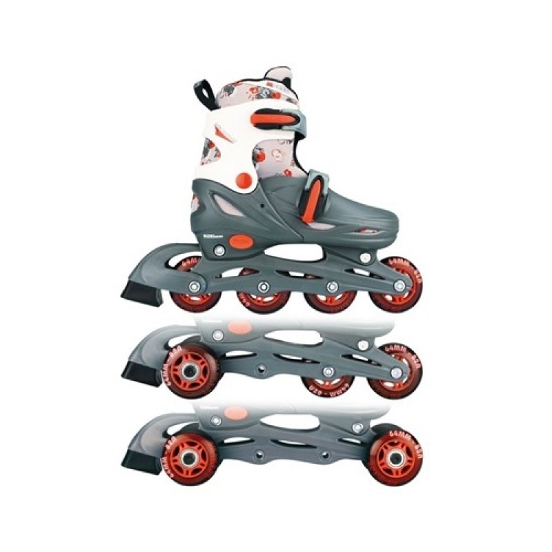 Πατίνια Inline Quads Roller Skate Junior ρυθμιζόμενα Nijdam 52QM