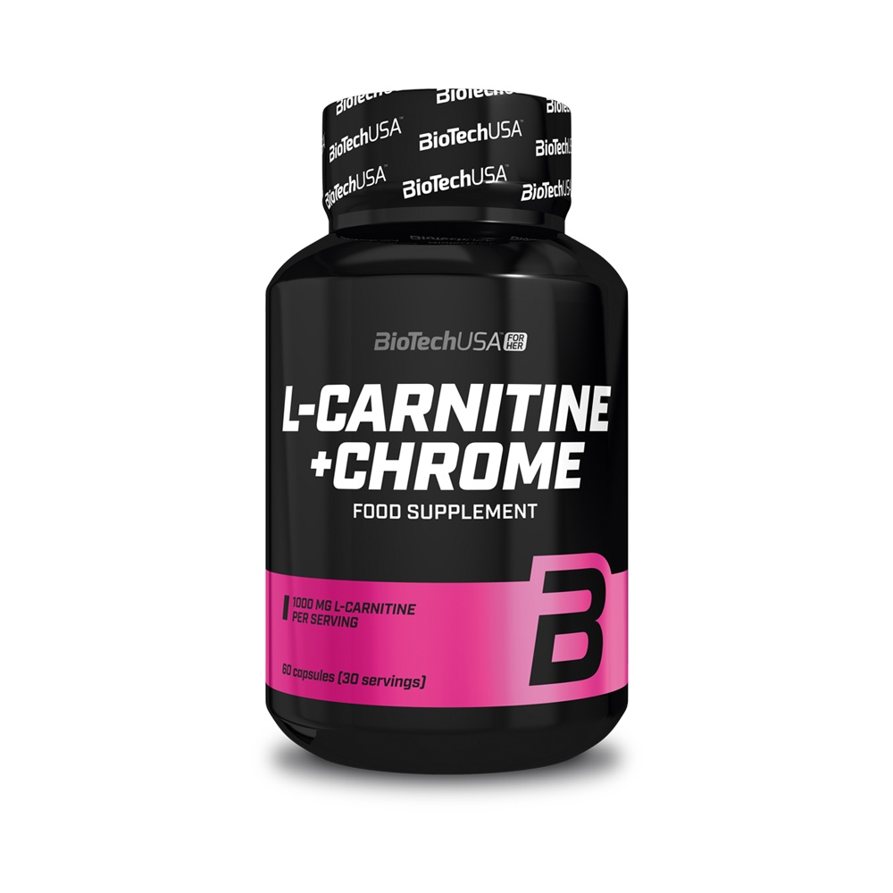 L-Carnitine + Chrome 60caps BioTech USA