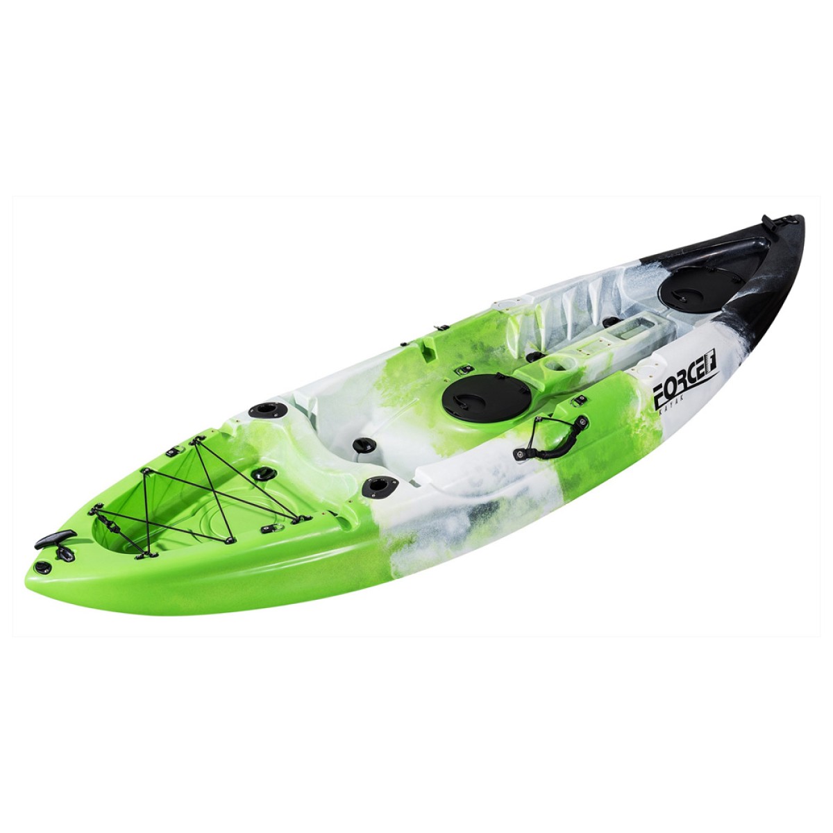 Fishing Kayak FORCE ANDARA SOT Ενός Ατόμου Πράσινο