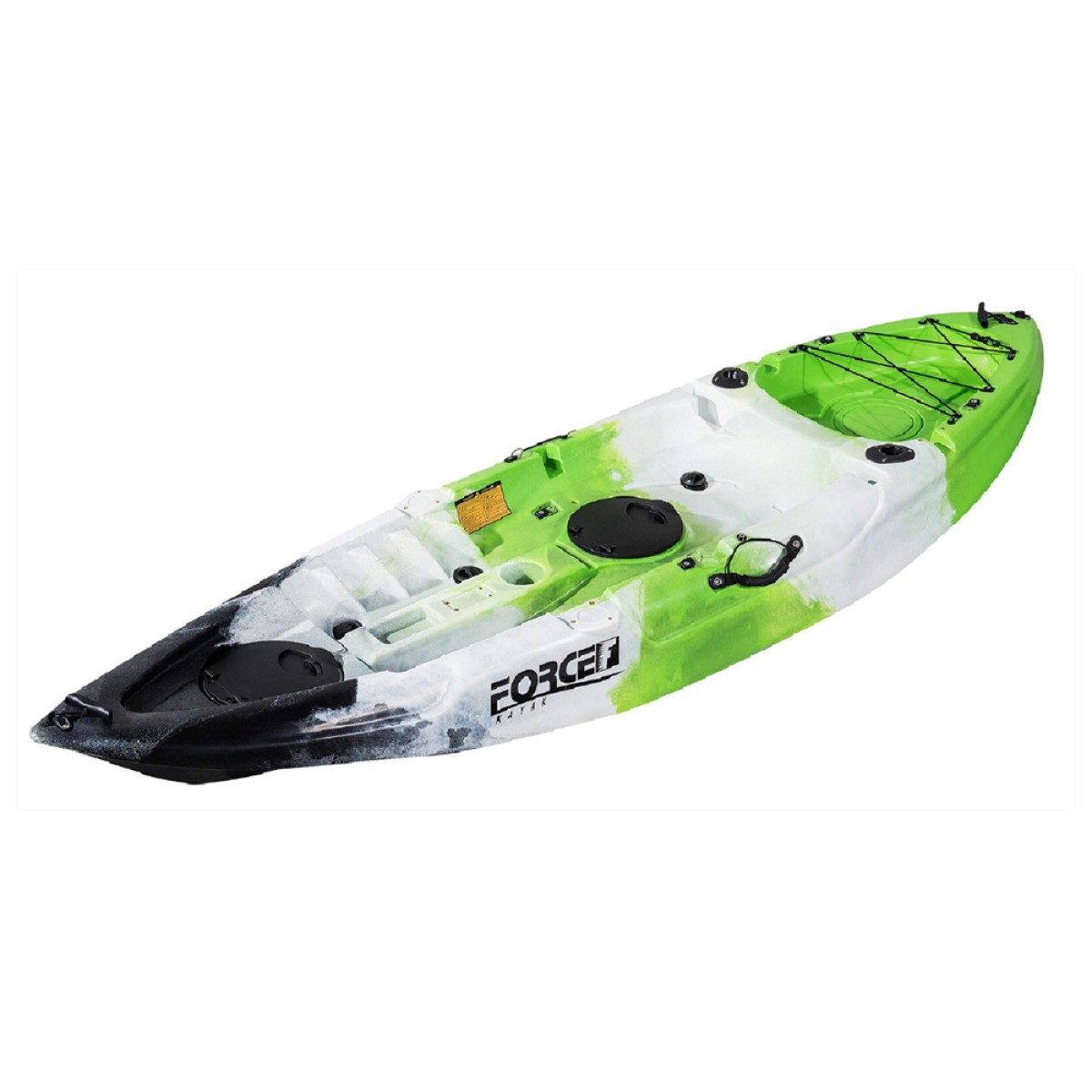 Fishing Kayak FORCE ANDARA SOT Ενός Ατόμου Πράσινο