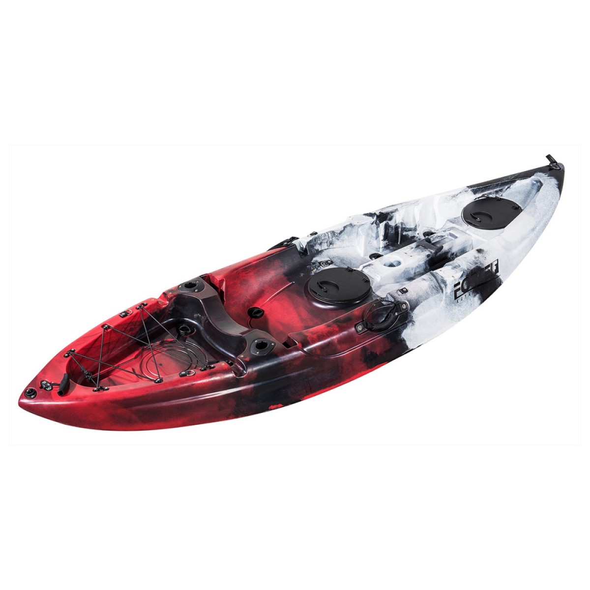 Fishing Kayak FORCE ANDARA SOT Ενός Ατόμου Κόκκινο