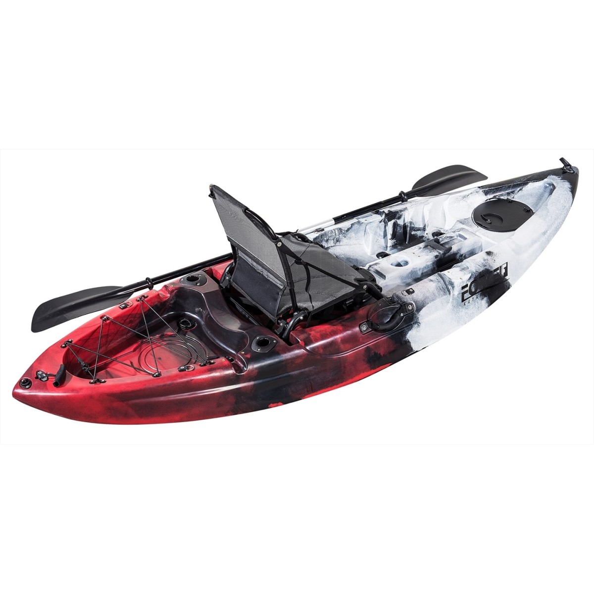 Fishing Kayak FORCE ANDARA SOT FULL Ενός Ατόμου Πράσινο, Κόκκινο ή Χακί