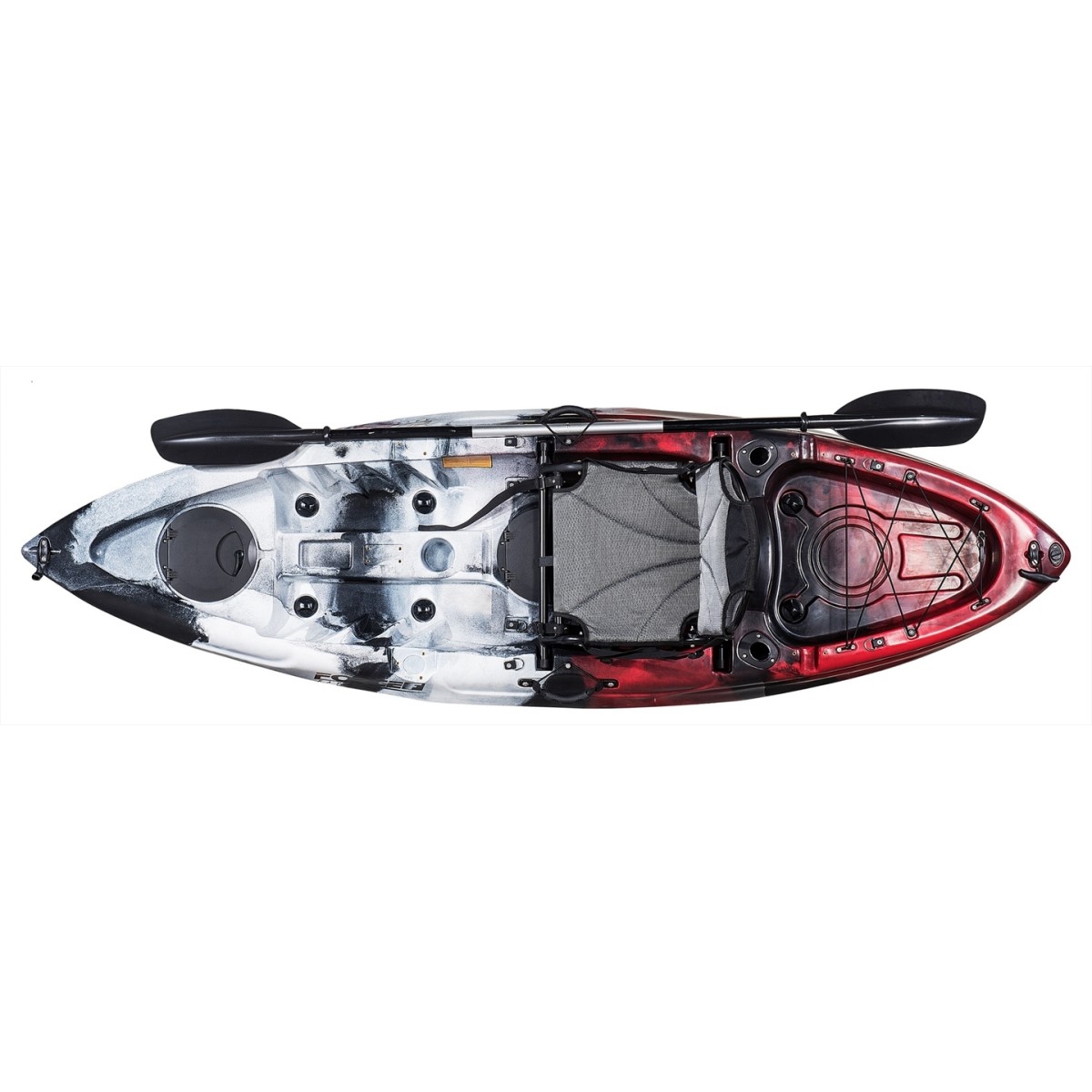 Fishing Kayak FORCE ANDARA SOT FULL Ενός Ατόμου Πράσινο, Κόκκινο ή Χακί