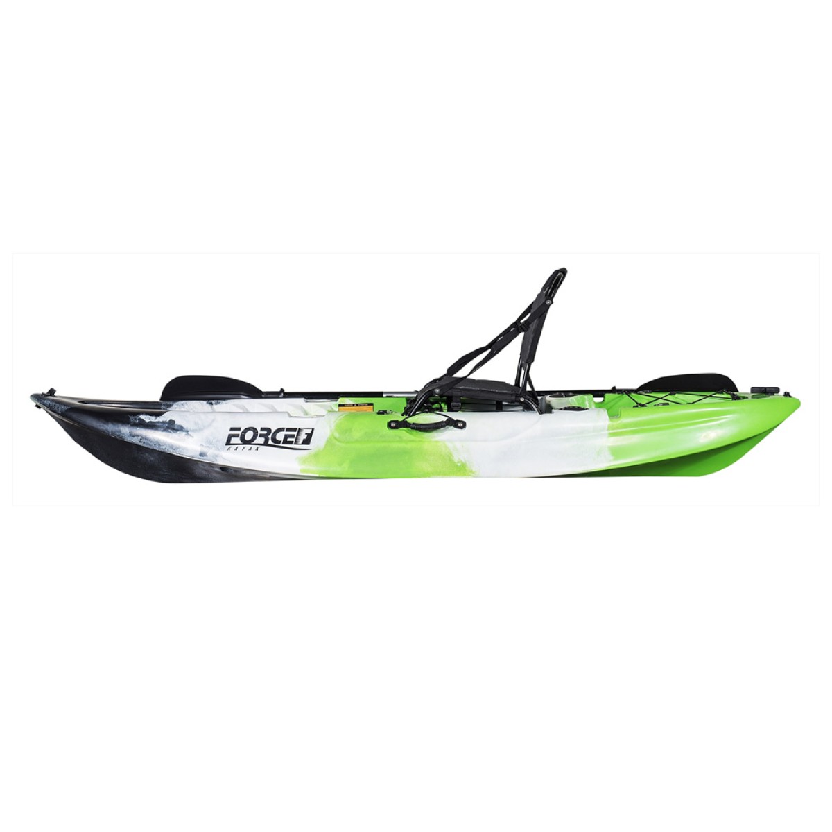 Fishing Kayak FORCE ANDARA SOT FULL Ενός Ατόμου Πράσινο, Κόκκινο ή Χακί