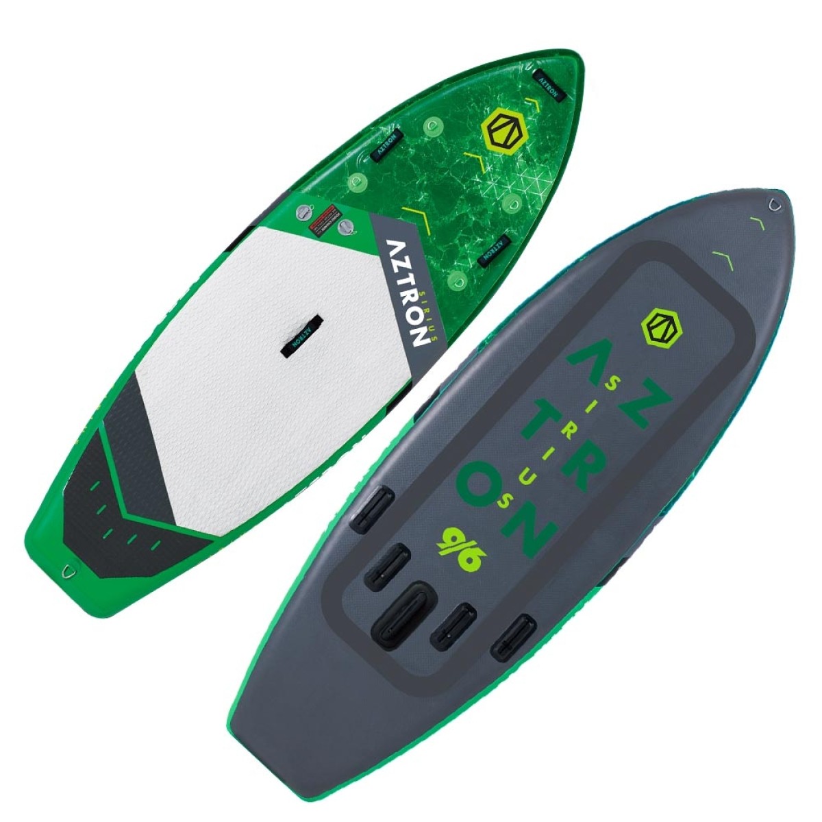 Φουσκωτή σανίδα River/Surf SUP Sirius 9’6” AS-501D By Aztron®