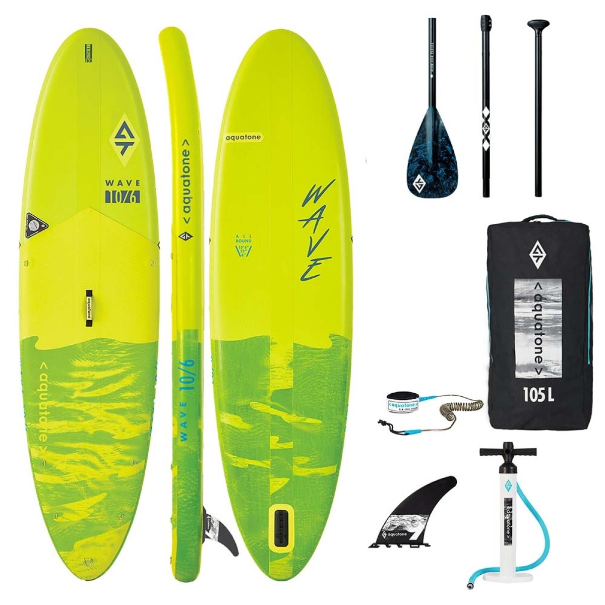 Φουσκωτή σανίδα SUP Wave 10’6” All - Round AQUATONE