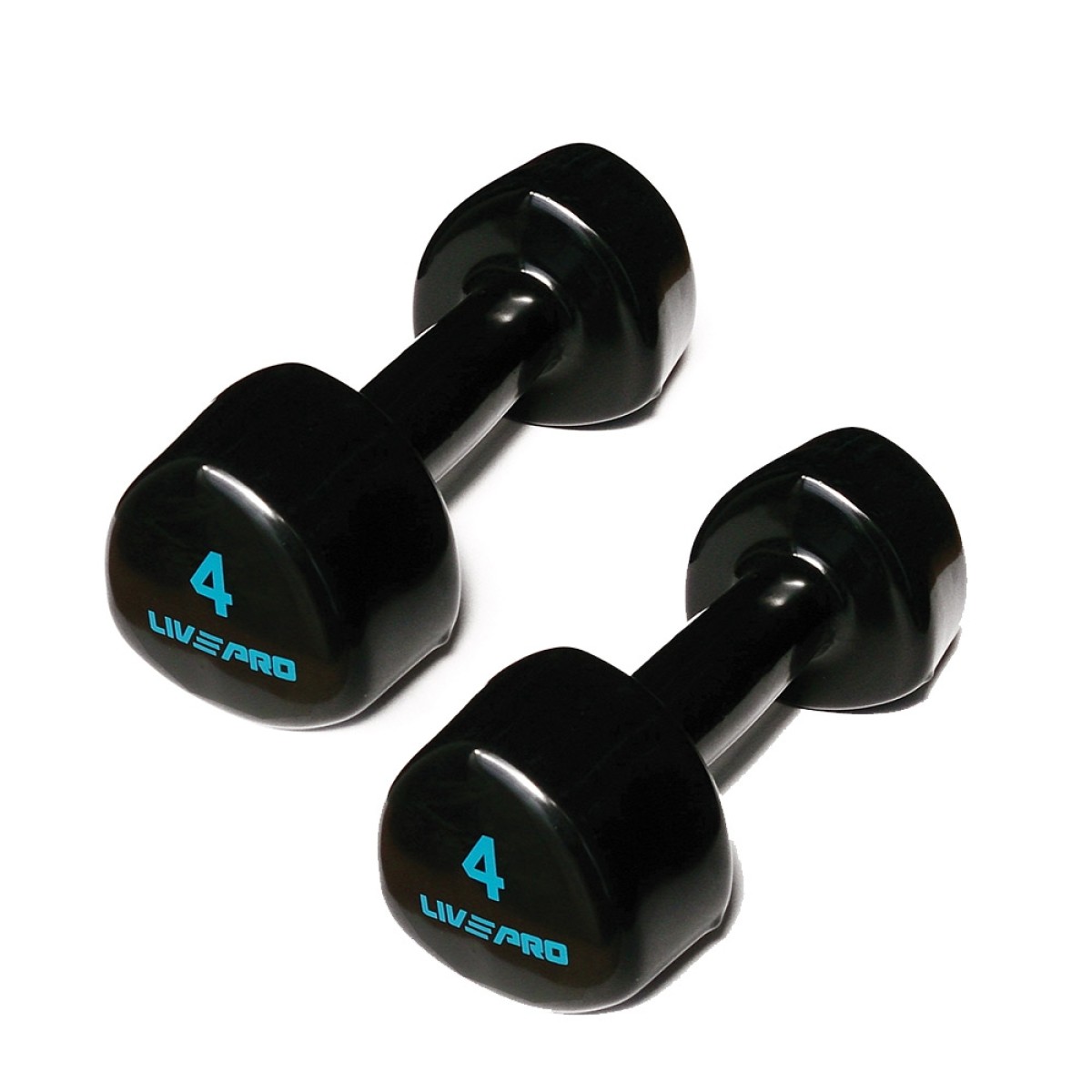 Επαγγελματικοί Αλτήρες Βινύλιου Studio Dumbbell Live Pro 4 kg B-8070-04 (Ζεύγος)