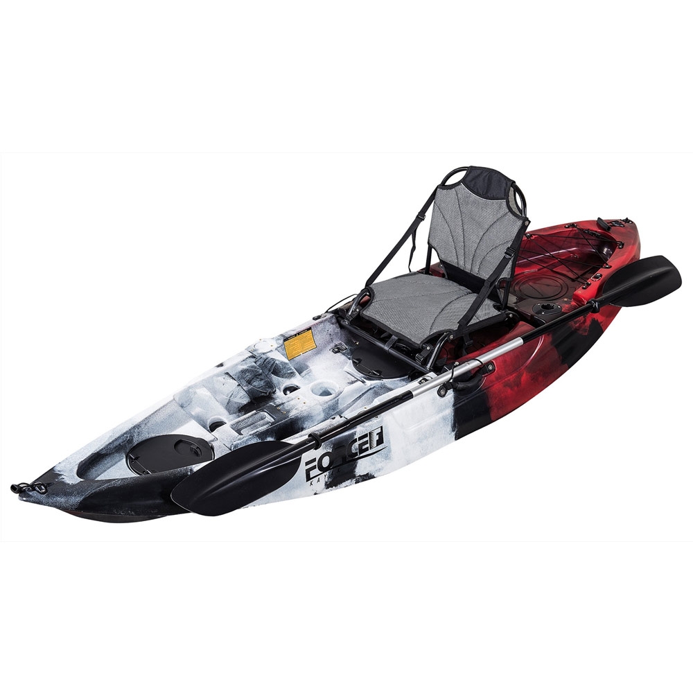 Fishing Kayak FORCE ANDARA SOT FULL Ενός Ατόμου Κόκκινο