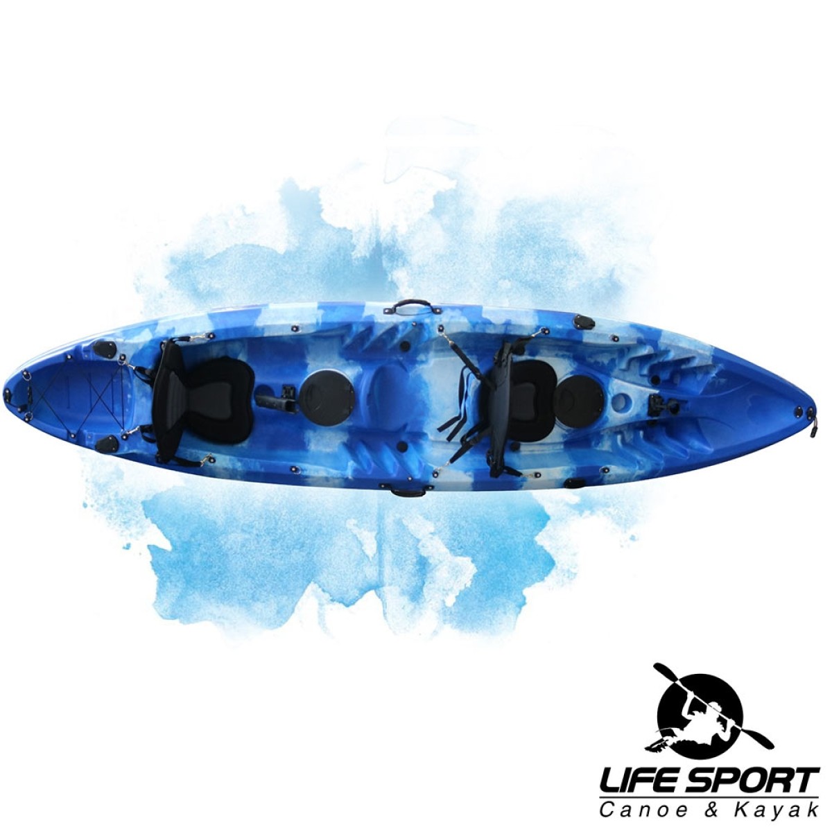 Kayak Life Sport "Happiness" (2 ενήλικοι + 1 παιδί)