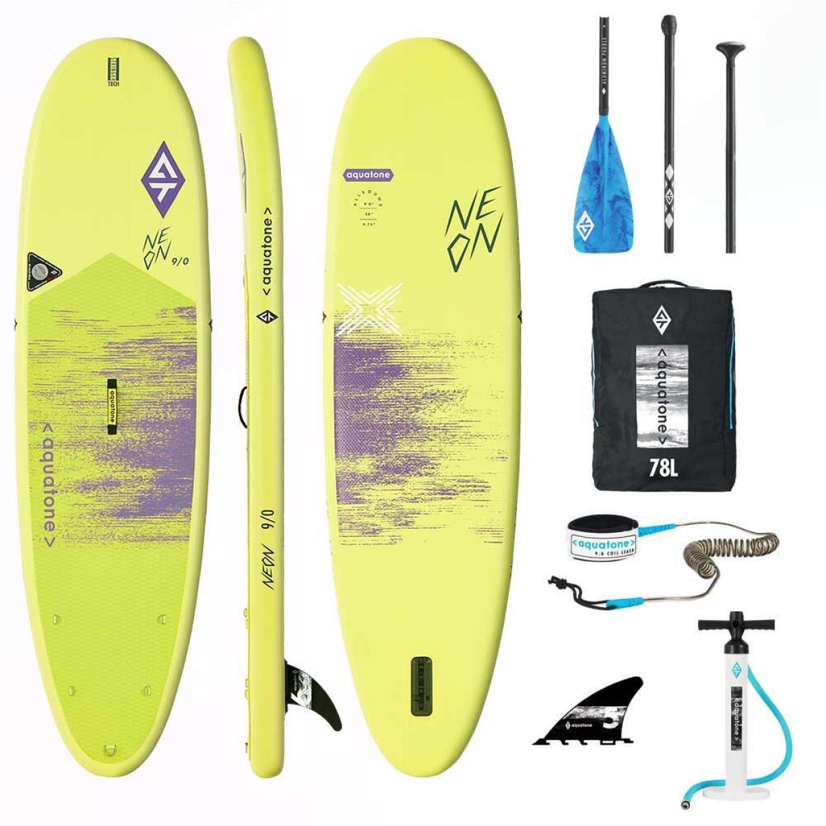 Φουσκωτή σανίδα SUP Neon Youth 9’0” (AQUATONE)