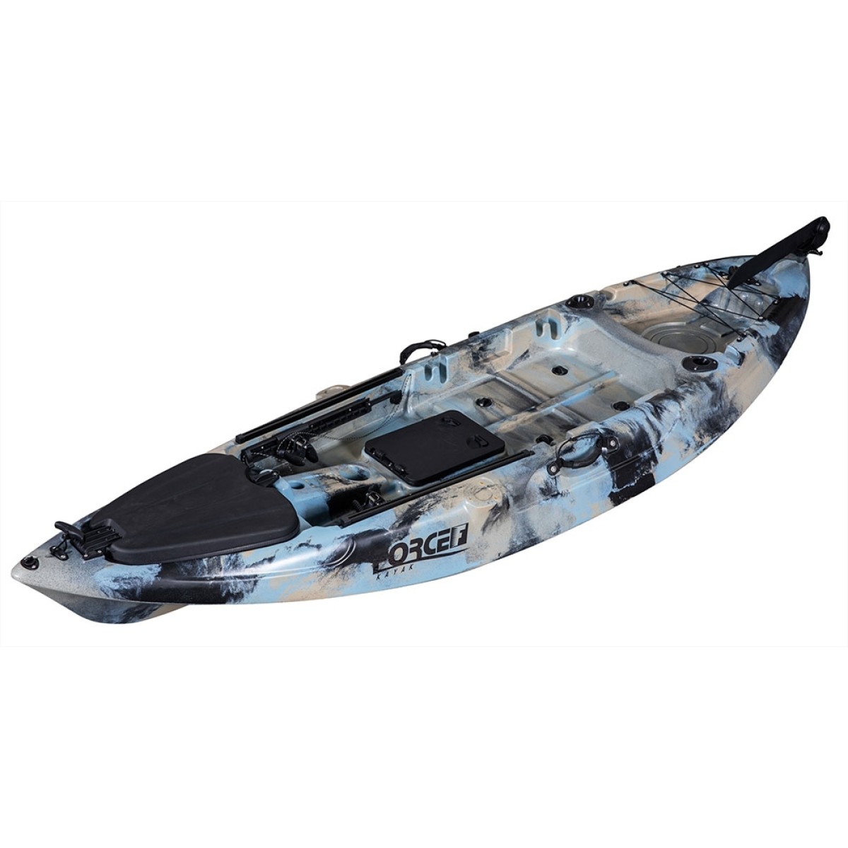 Fishing Kayak FORCE MARLIN SOT FULL Ενός Ατόμου Μπλε Παραλλαγής