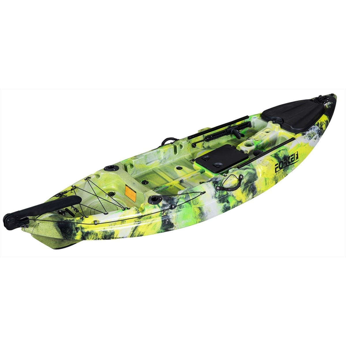 Fishing Kayak FORCE MARLIN SOT FULL Ενός Ατόμου Πράσινο Παραλλαγής