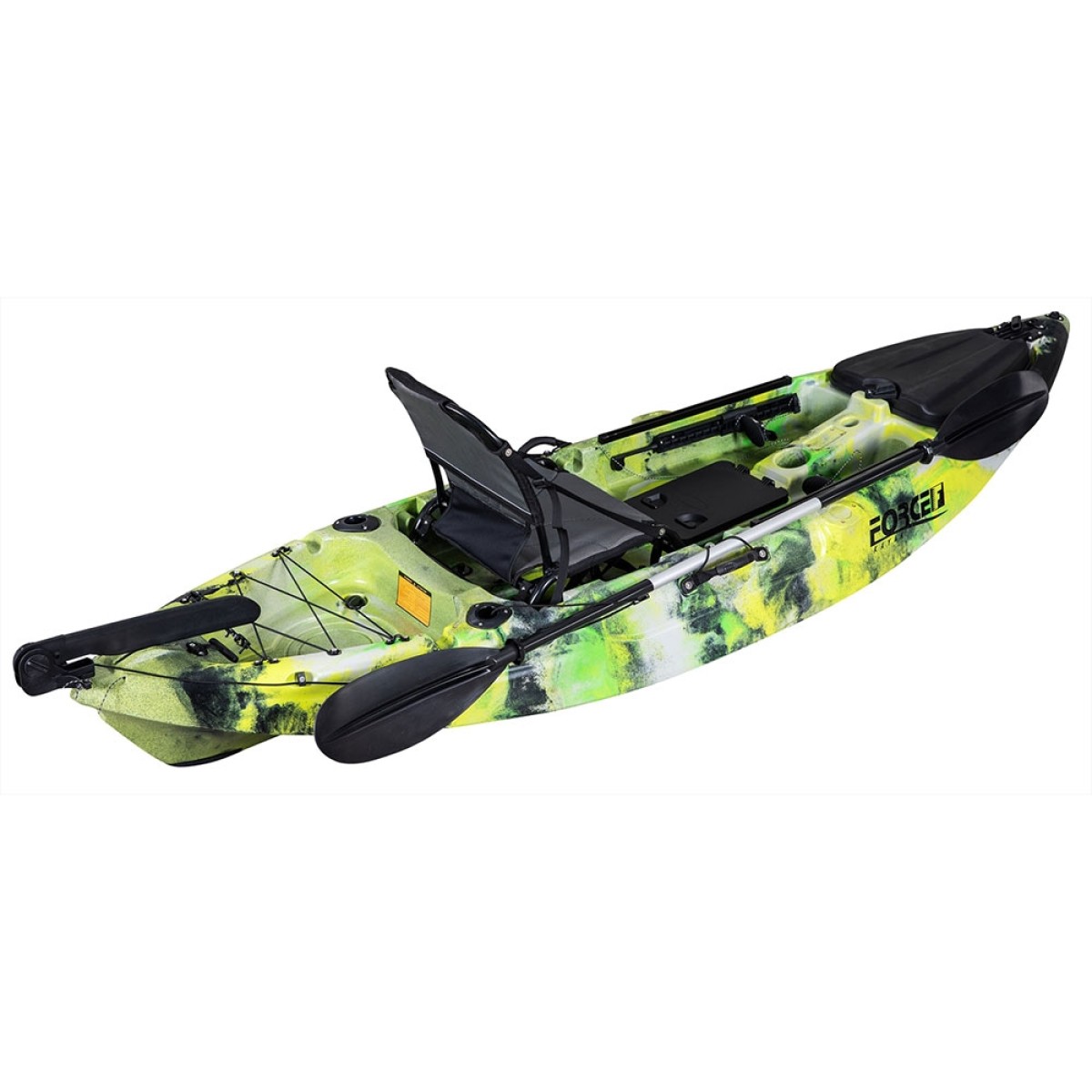 Fishing Kayak FORCE MARLIN SOT FULL Ενός Ατόμου Πράσινο Παραλλαγής