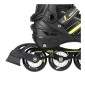 Αυξομειούμενα Rollers 2 σε 1 In-Line & Hockey Skates Small (29-33) Μαύρο/Πράσινο NH18191 Nils Extreme