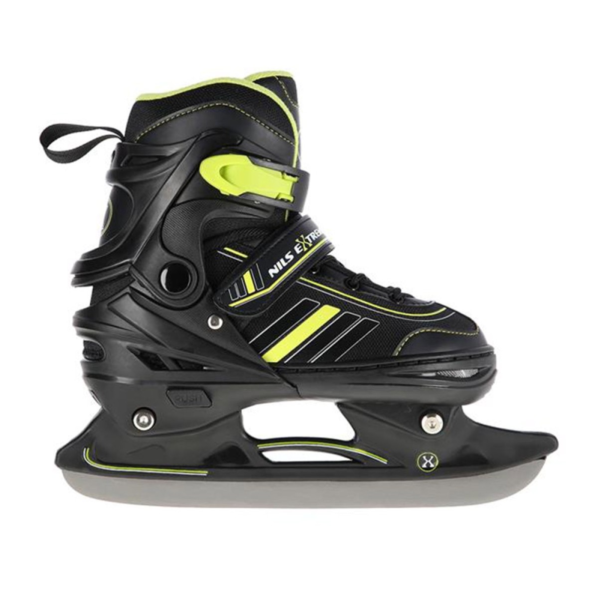 Αυξομειούμενα Rollers 2 σε 1 In-Line & Hockey Skates Small (29-33) Μαύρο/Πράσινο NH18191 Nils Extreme