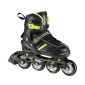 Αυξομειούμενα Rollers 2 σε 1 In-Line & Hockey Skates Medium (34-38) Μαύρο/Πράσινο NH18191 Nils Extreme