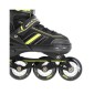 Αυξομειούμενα Rollers 2 σε 1 In-Line & Hockey Skates Medium (34-38) Μαύρο/Πράσινο NH18191 Nils Extreme