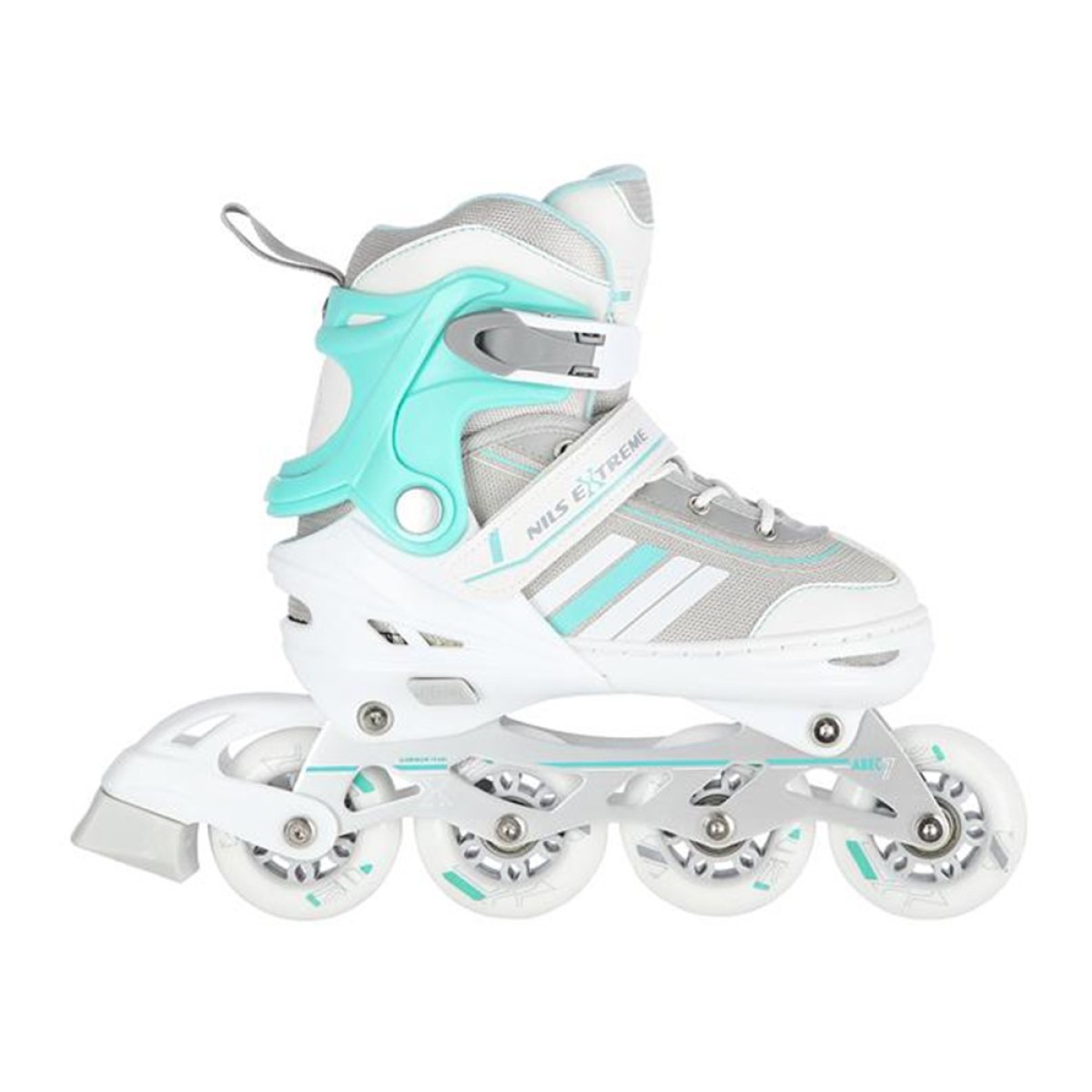 Αυξομειούμενα Rollers 2 σε 1 In-Line & Hockey Skates Small (29-33) Άσπρο/Μπλε NH18191 Nils Extreme