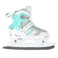 Αυξομειούμενα Rollers 2 σε 1 In-Line & Hockey Skates Small (29-33) Άσπρο/Μπλε NH18191 Nils Extreme