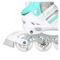 Αυξομειούμενα Rollers 2 σε 1 In-Line & Hockey Skates Small (29-33) Άσπρο/Μπλε NH18191 Nils Extreme