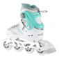 Αυξομειούμενα Rollers 2 σε 1 In-Line & Hockey Skates Small (29-33) Άσπρο/Μπλε NH18191 Nils Extreme