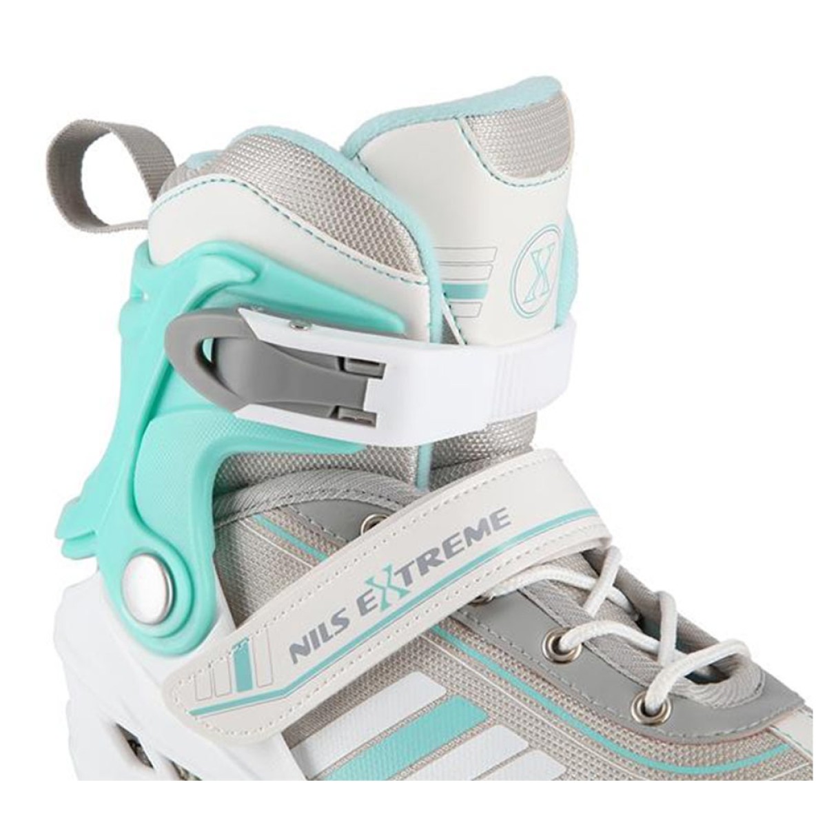 Αυξομειούμενα Rollers 2 σε 1 In-Line & Hockey Skates Small (29-33) Άσπρο/Μπλε NH18191 Nils Extreme