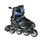 Αυξομειούμενα Rollers 2 σε 1 In-Line & Hockey Skates Small (29-33) Μαύρο/Μπλε NH18191 Nils Extreme