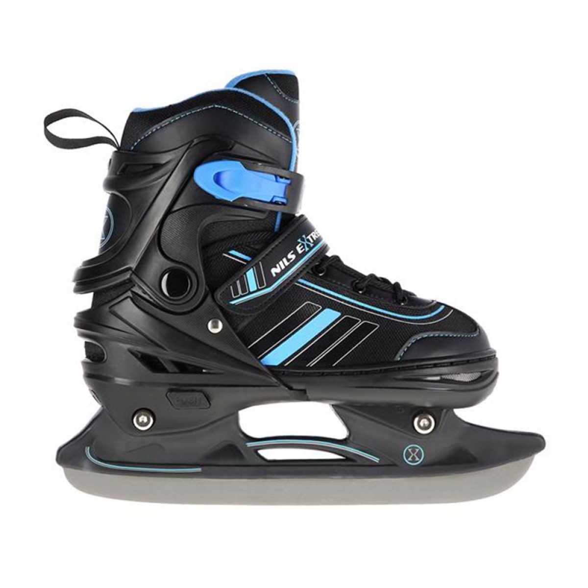 Αυξομειούμενα Rollers 2 σε 1 In-Line & Hockey Skates Small (29-33) Μαύρο/Μπλε NH18191 Nils Extreme