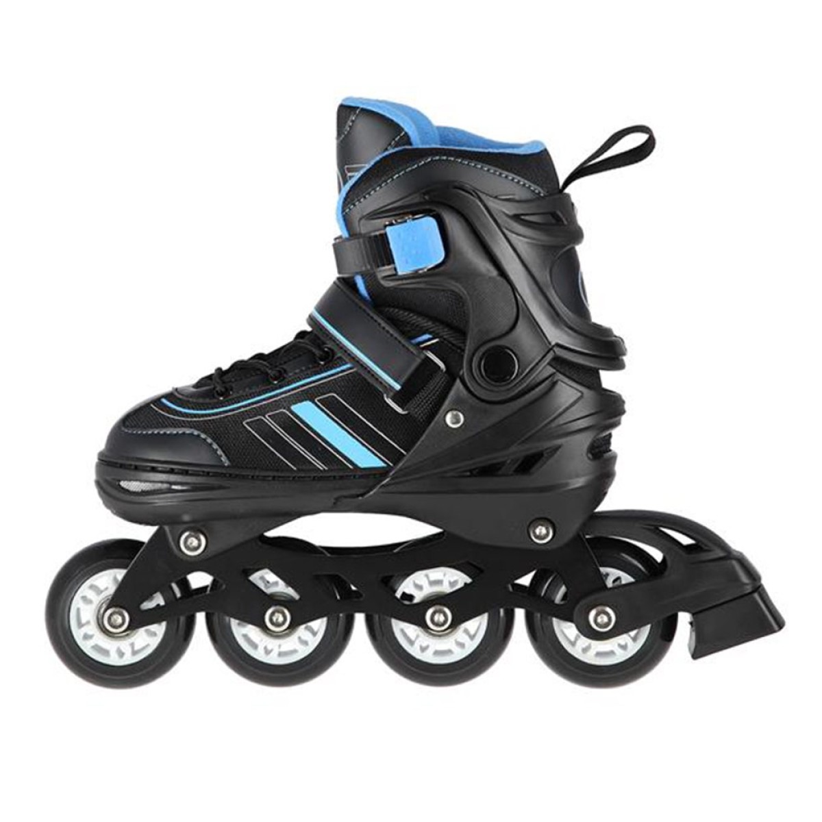 Αυξομειούμενα Rollers 2 σε 1 In-Line & Hockey Skates Small (29-33) Μαύρο/Μπλε NH18191 Nils Extreme