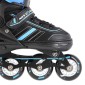 Αυξομειούμενα Rollers 2 σε 1 In-Line & Hockey Skates Small (29-33) Μαύρο/Μπλε NH18191 Nils Extreme