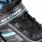 Αυξομειούμενα Rollers 2 σε 1 In-Line & Hockey Skates Small (29-33) Μαύρο/Μπλε NH18191 Nils Extreme