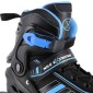 Αυξομειούμενα Rollers 2 σε 1 In-Line & Hockey Skates Small (29-33) Μαύρο/Μπλε NH18191 Nils Extreme