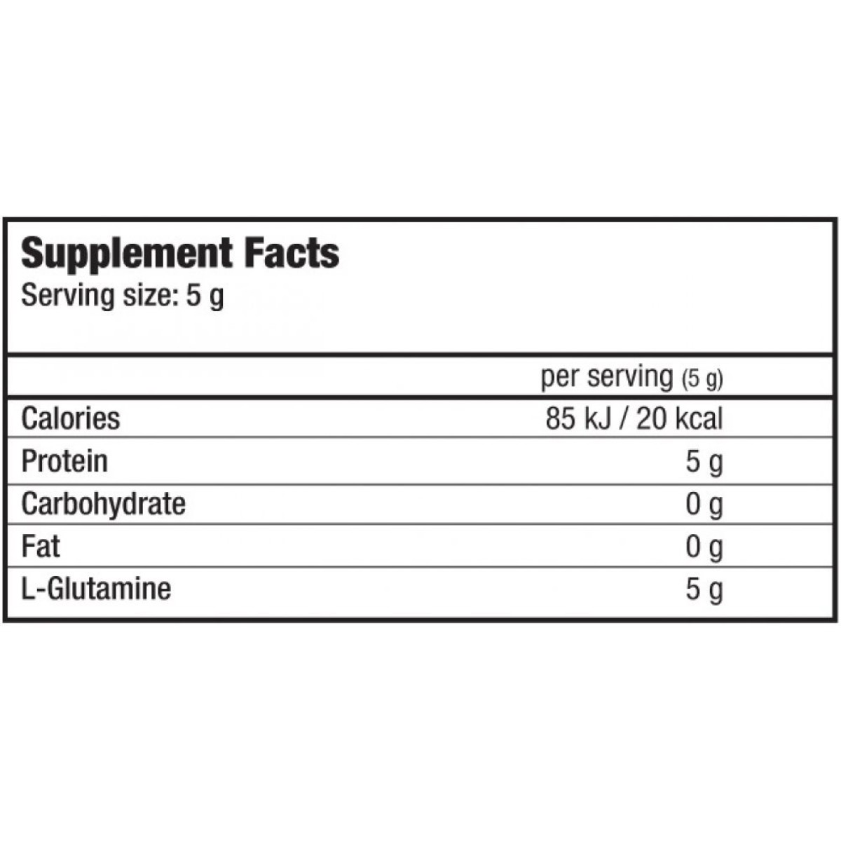 100% L-Glutamine 240g (BIOTECH USA)