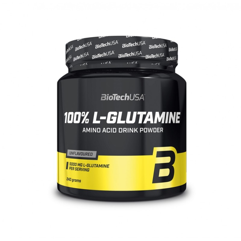 100% L-Glutamine 240g (BIOTECH USA)