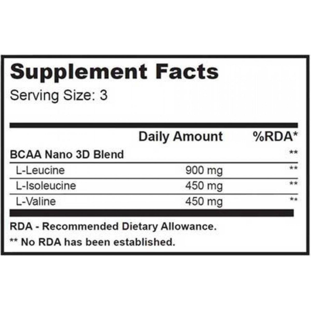 BCAA 3D 90caps (BIOTECH USA)