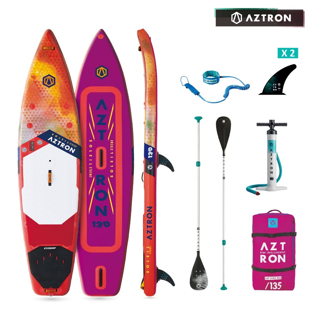 Φουσκωτή σανίδα Windserf/Kayak SUP Soleil Xtreme 12’0” AS-902D By Aztron®