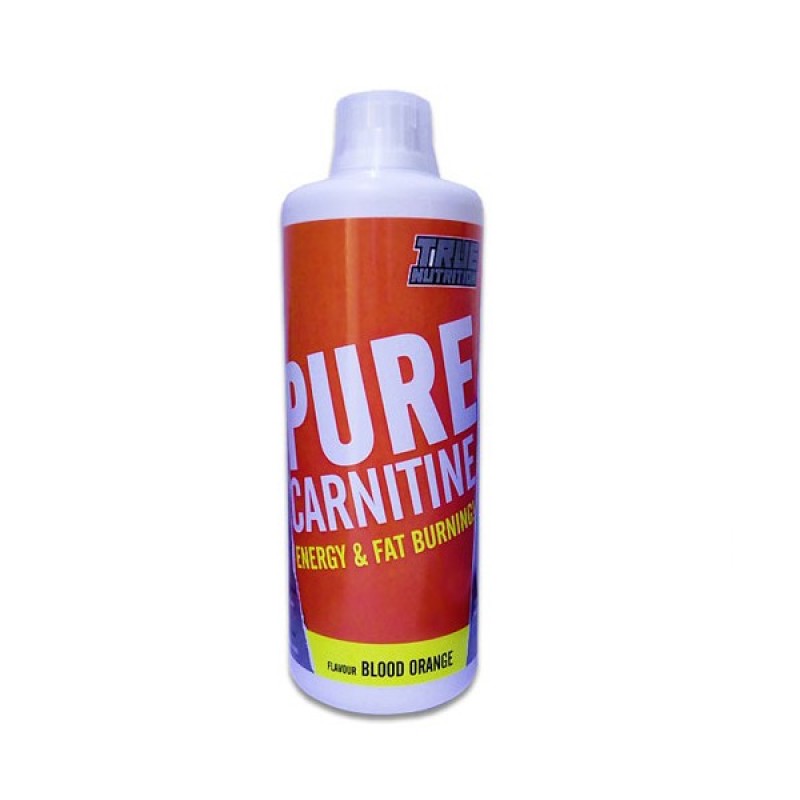 PURE L-CARNITINE LIQUID 1000ml (TRUE Nutrition) Blood Orange