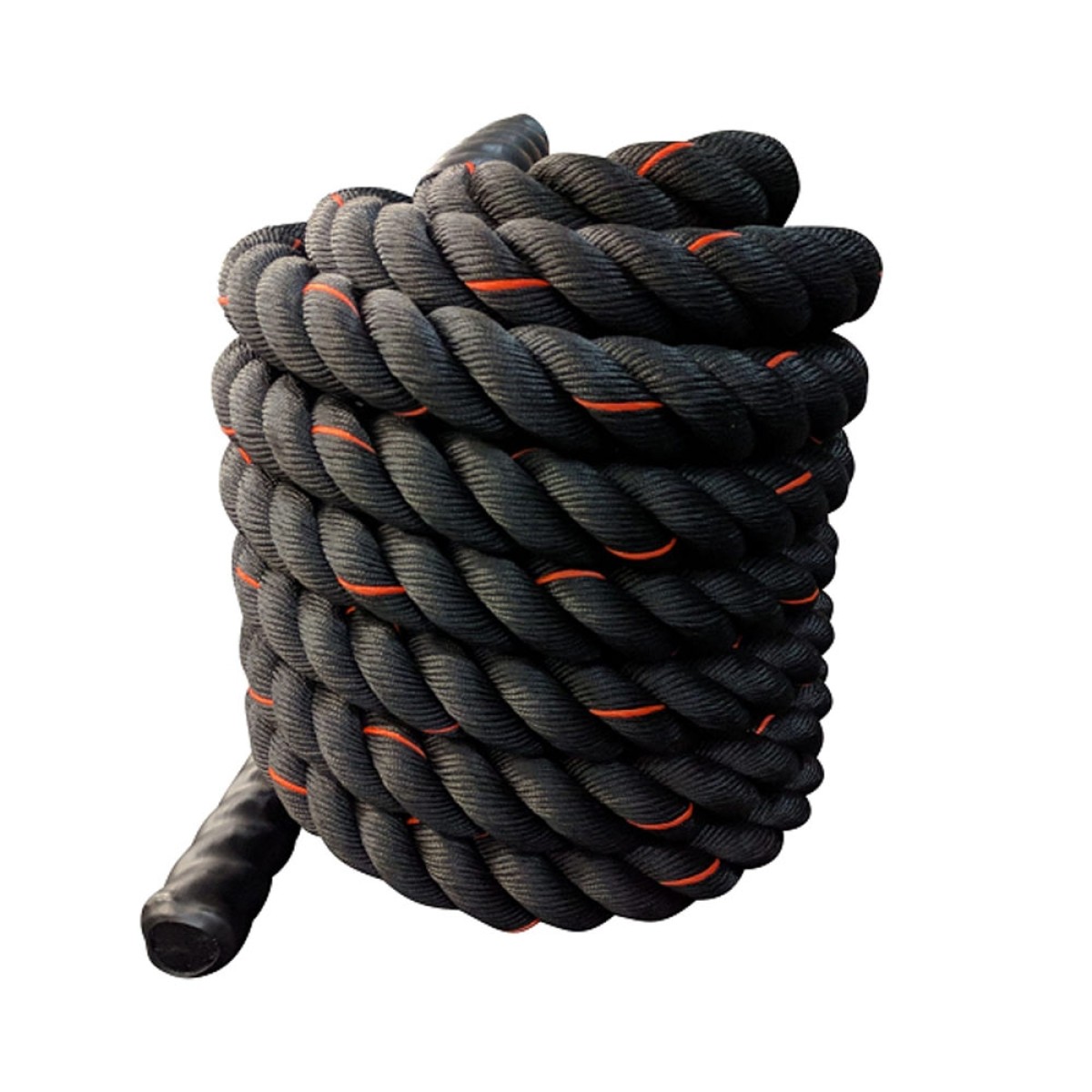 Σχοινί Crossfit - Battle Rope Polyester 15m Μαύρο C-967-15 Viking