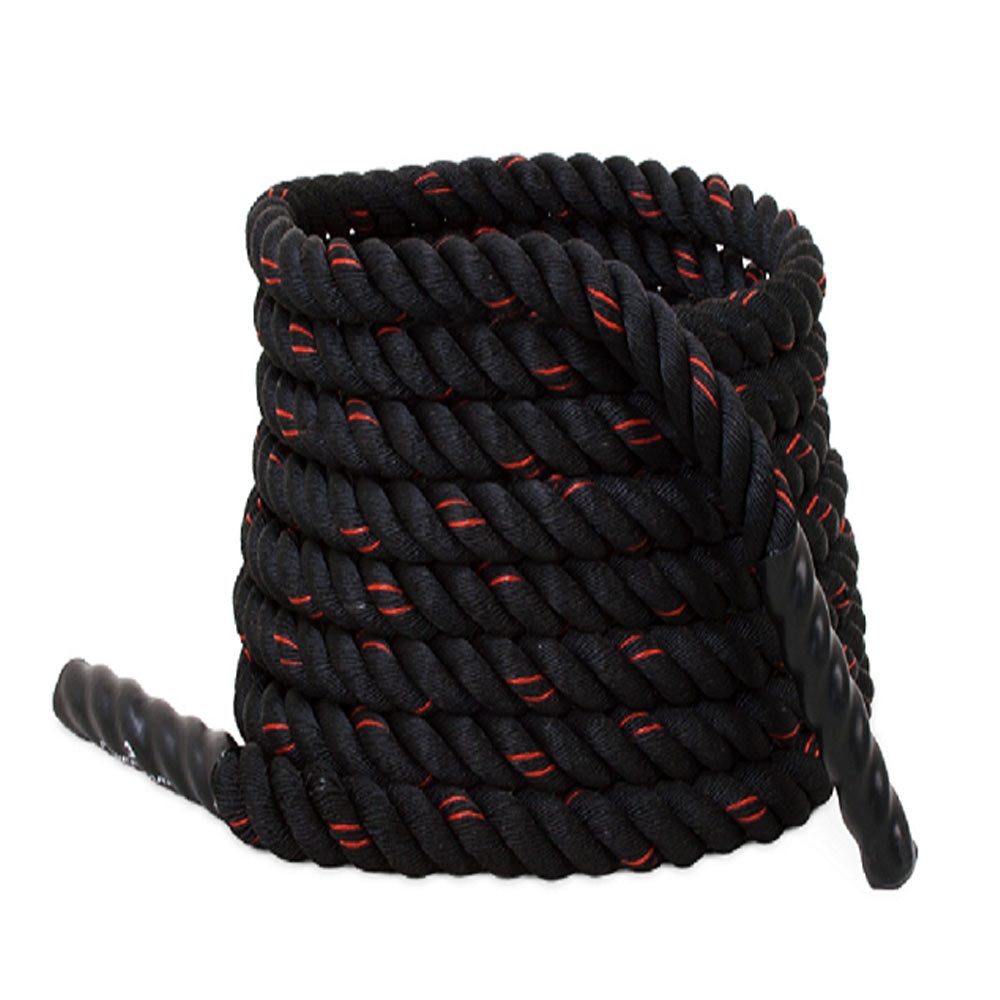 Σχοινί Crossfit - Battle Rope Polyester 12m Μαύρο C-967-12 Viking